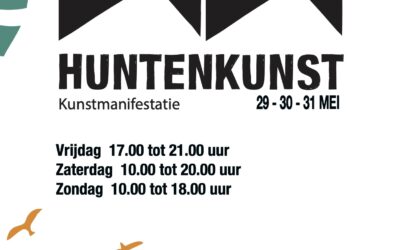 Huntenkunst manifestatie, 29, 30 & 31 mei, Ulft
