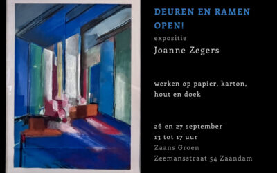 Zaans groen soloexpositie 26 / 27 september